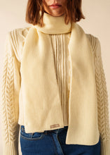 Saint James Pure Wool Classic Knit´Canoe’ Scarf
