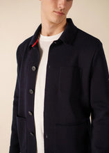 Saint James Pure Wool ‘Cork’ Knitted Workwear Jacket