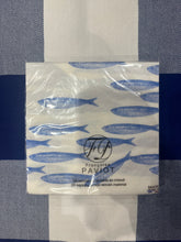 Françoise Paviot School of Sardines Cocktail Napkins