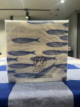 Françoise Paviot School of Sardines Cocktail Napkins