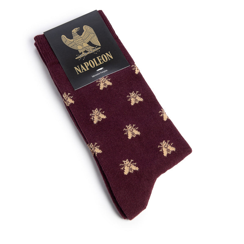 The Napoleon Golden Bees sock by Maison Broussaud