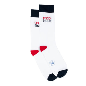 COCO RICO! (Cock-a-doodle-doo) sock by Maison Broussaud