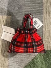 Guy de Jean tartan compact mini umbrella