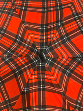 Guy de Jean tartan compact mini umbrella