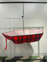 Guy de Jean tartan compact mini umbrella