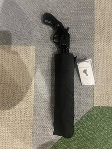 Guy de Jean ‘revolver’ black compact sun and rain umbrella