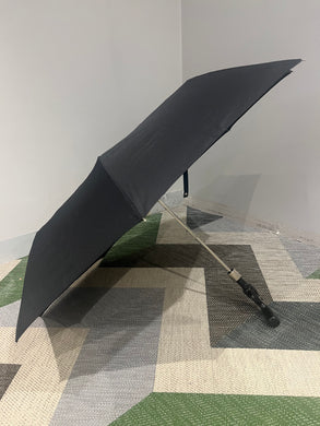 Guy de Jean ‘revolver’ black compact sun and rain umbrella
