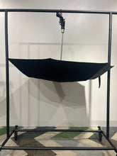 Guy de Jean ‘revolver’ black compact sun and rain umbrella
