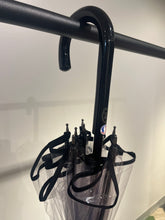 Guy de Jean full length transparent cloche umbrella