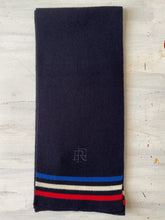 Saint James x Élysée Red, White and Blue Woollen Scarf