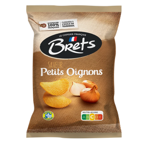 Brets Crinkle Cut Baby Onion Chips 125g