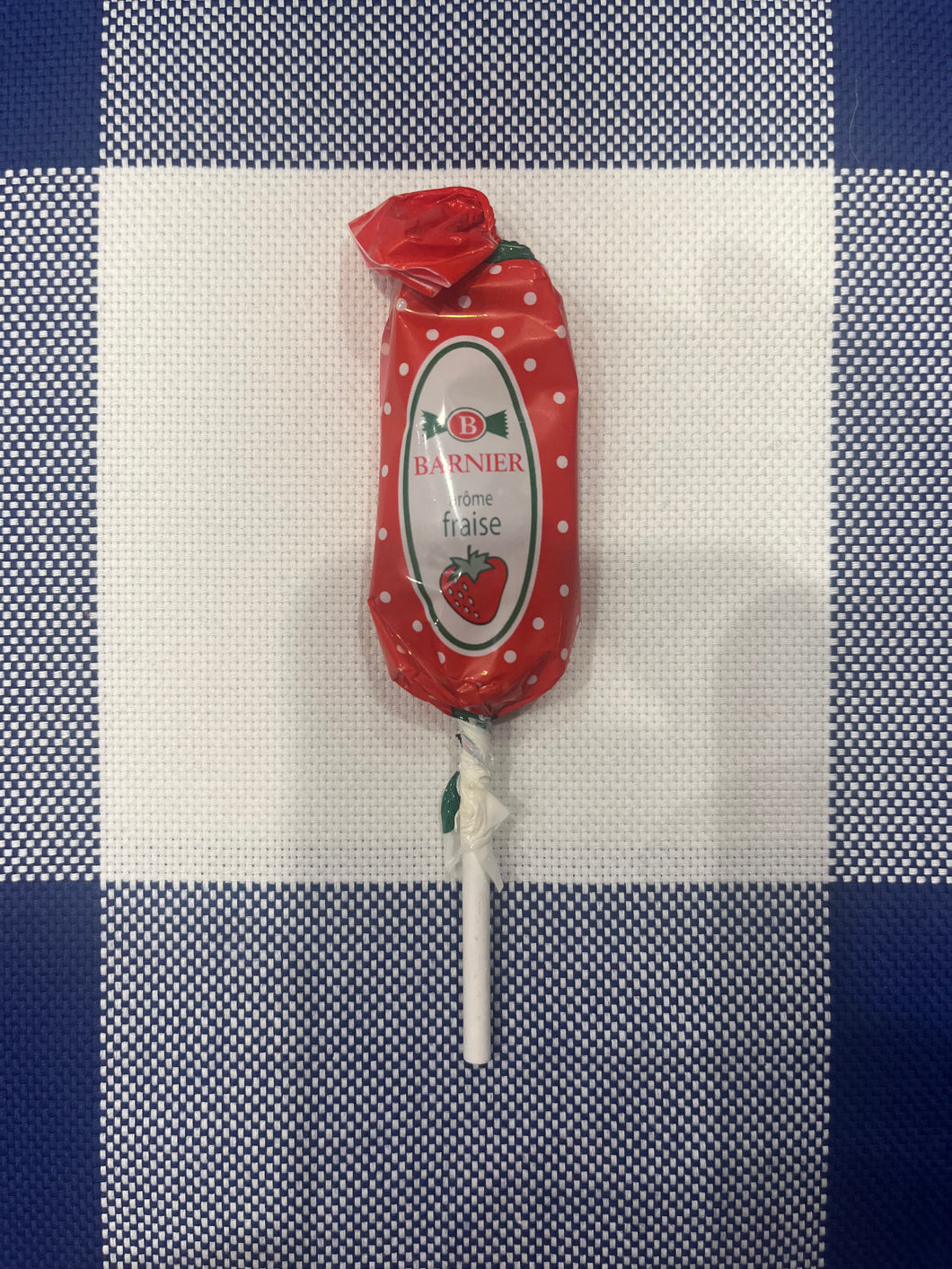 Barnier Strawberry Lollipop