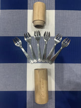 Roger Orfèvre 6 piece oyster fork set
