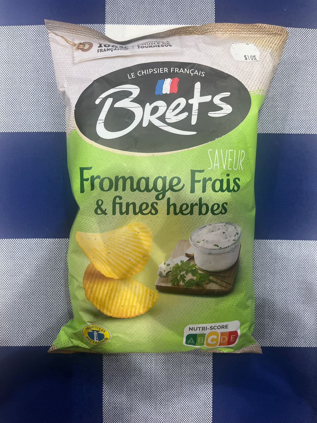 Brets Fromage Frais and Herb Chips 125g