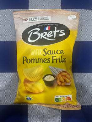 Brets Pommes Frites Sauce Chips 125g