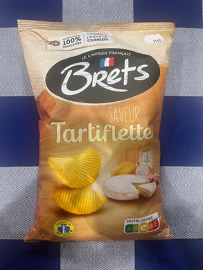 Brets Tartiflette Ham and Cheese Chips 125g