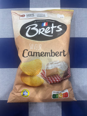 Brets Camembert Cheese Chips 125g