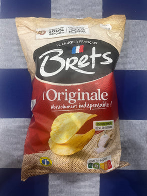 Brets Original Chips with Guerande Salt 125g