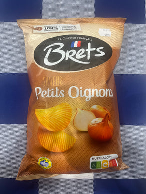 Brets Crinkle Cut Baby Onion Chips 125g