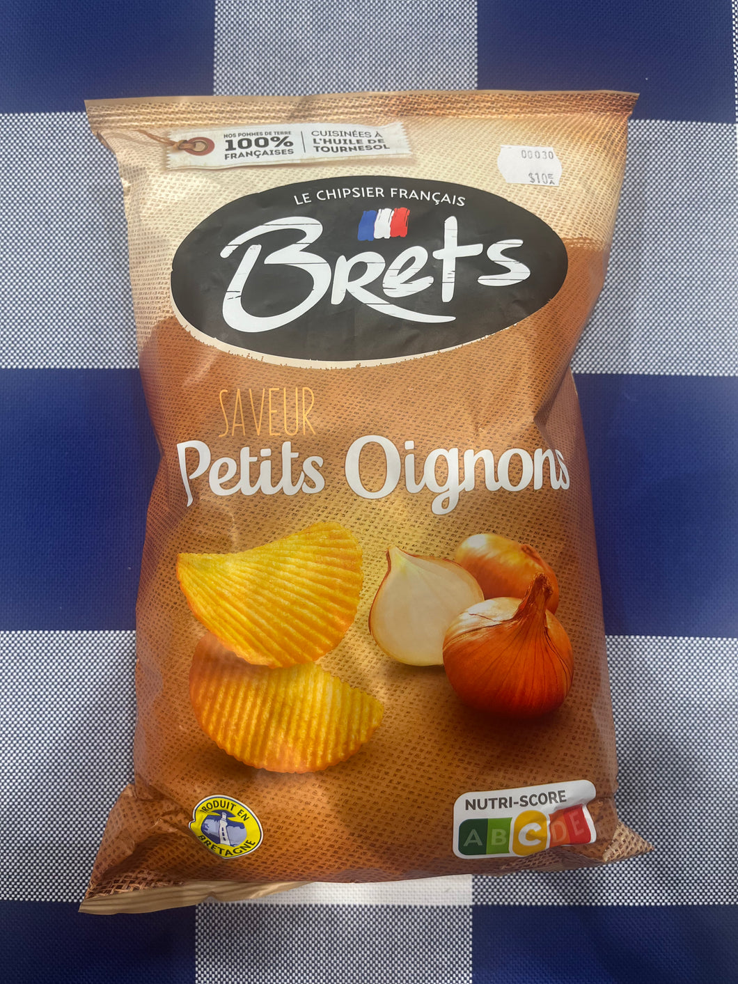 Brets Crinkle Cut Baby Onion Chips 125g