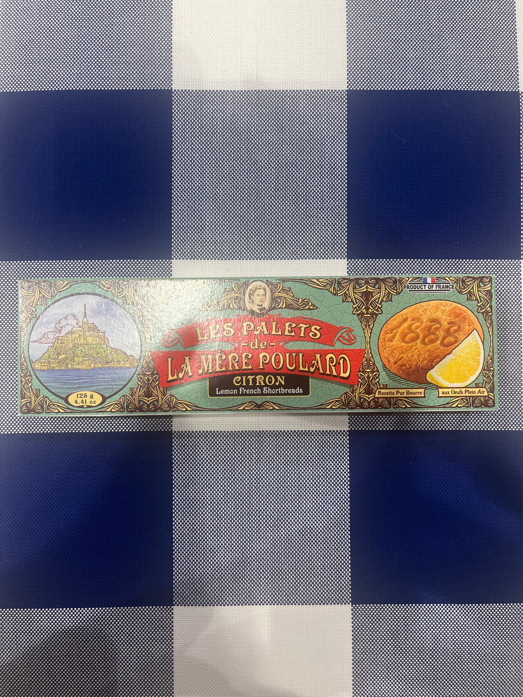 Mère Poulard Lemon French Shortbreads, 125g