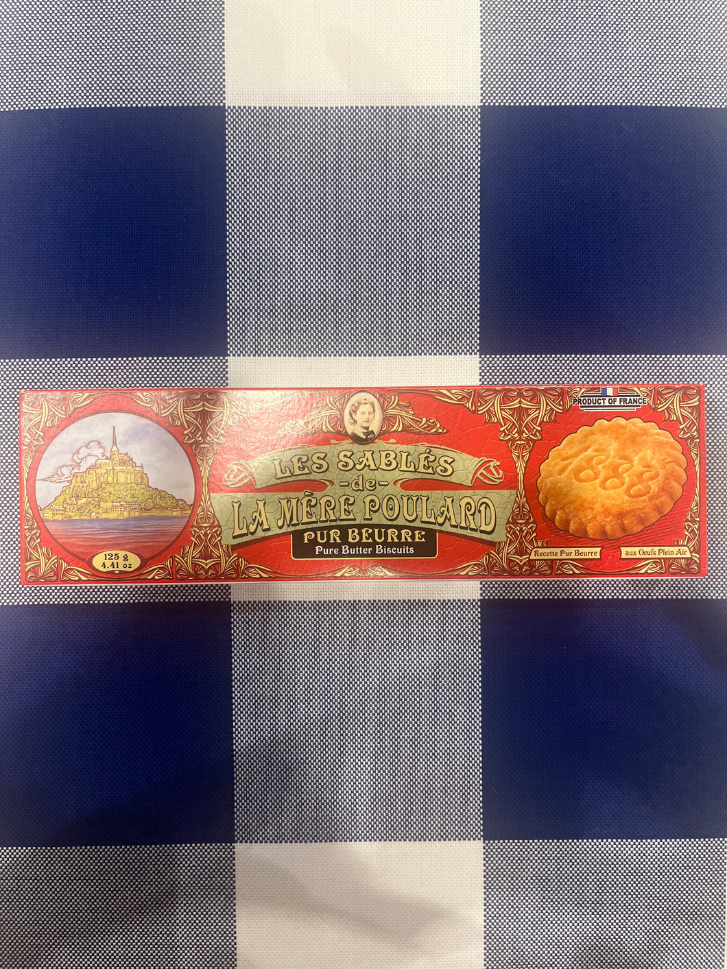 Mère Poulard Pure Butter Biscuits, 125g