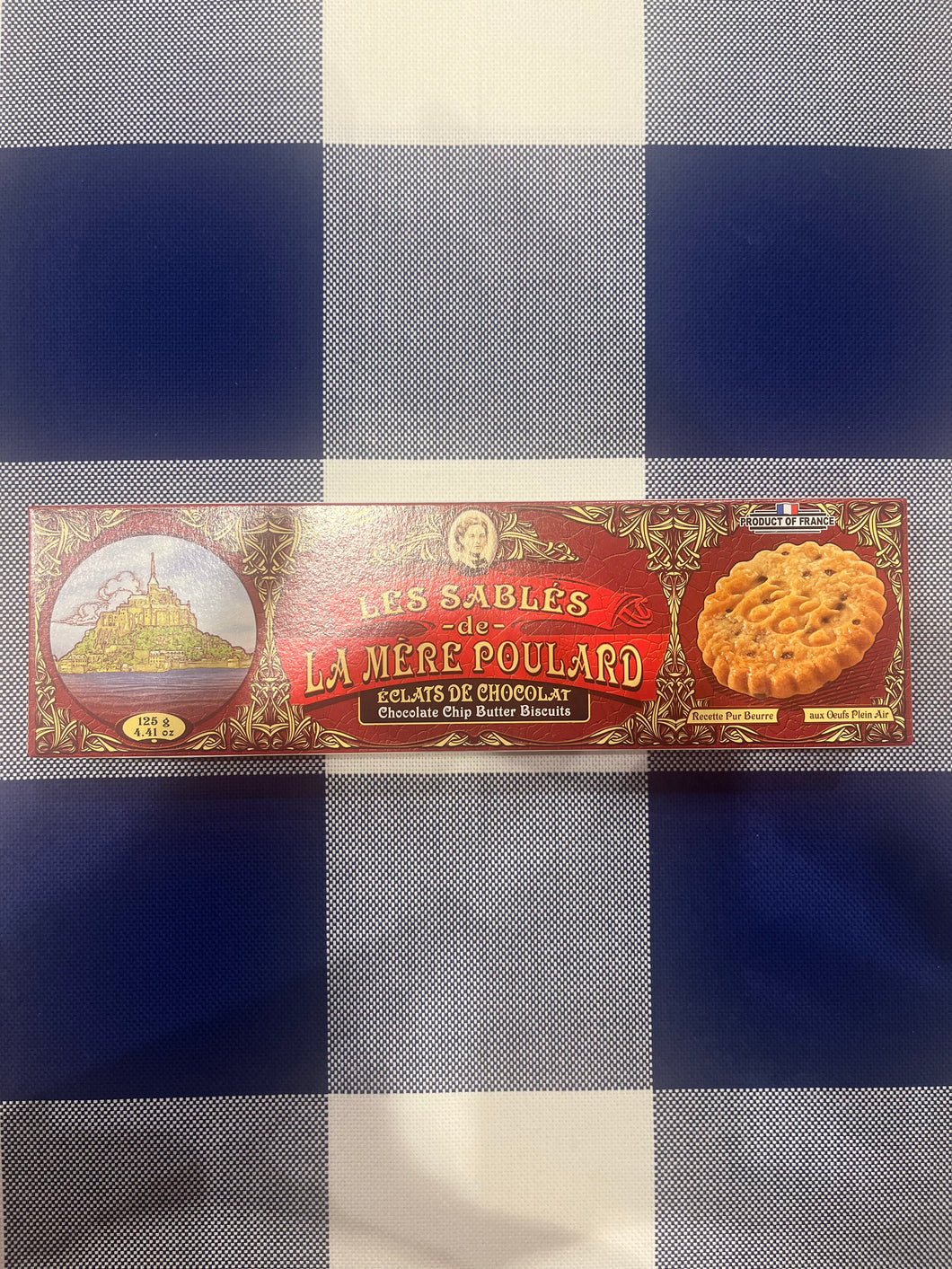 Mère Poulard Chocolate Chip Butter Biscuits, 125g
