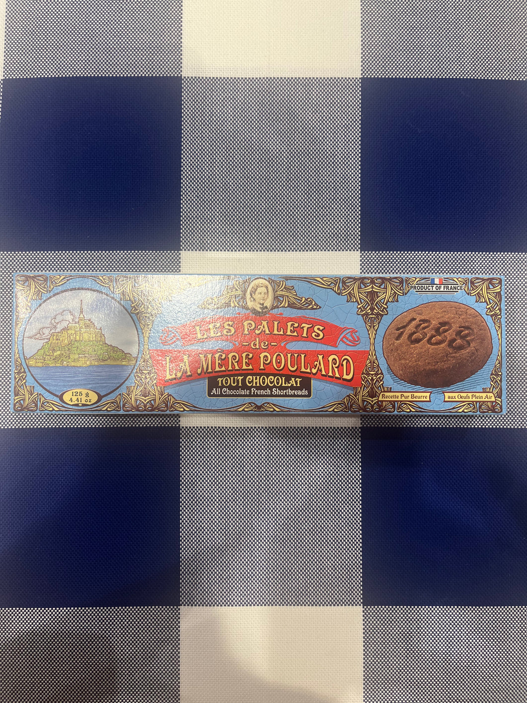 Mère Poulard Chocolate French Shortbreads, 125g