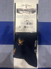 Cavalier navy socks by Maison Broussaud