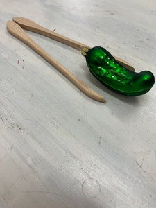 Roger Orfèvre pickle tongs