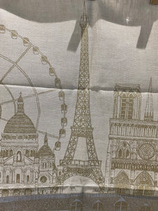 Le Jacquard Français Paris Panorama tea towel