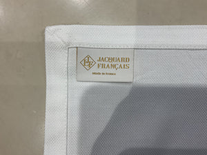 Le Jacquard Français White Collection Cotton Napkin