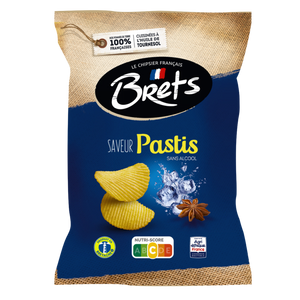 Brets Pastis Chips 125g
