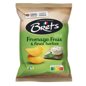 Brets Fromage Frais and Herb Chips 125g