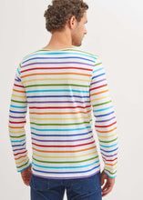 Saint James Multi Coloured Breton Stripe Long-Sleeve T-Shirt