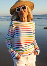 Saint James Multi Coloured Breton Stripe Long-Sleeve T-Shirt
