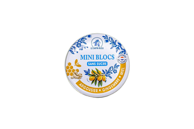 Sea buckthorn, ginger and honey sugar-free bonbons by Le Sapin Bleu, 55g