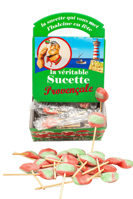 Cherry mint Provençal lollipop by Nice Bonbon, 10g