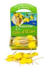 Lemon Côte d’Azur lollipop by Nice Bonbon, 10g