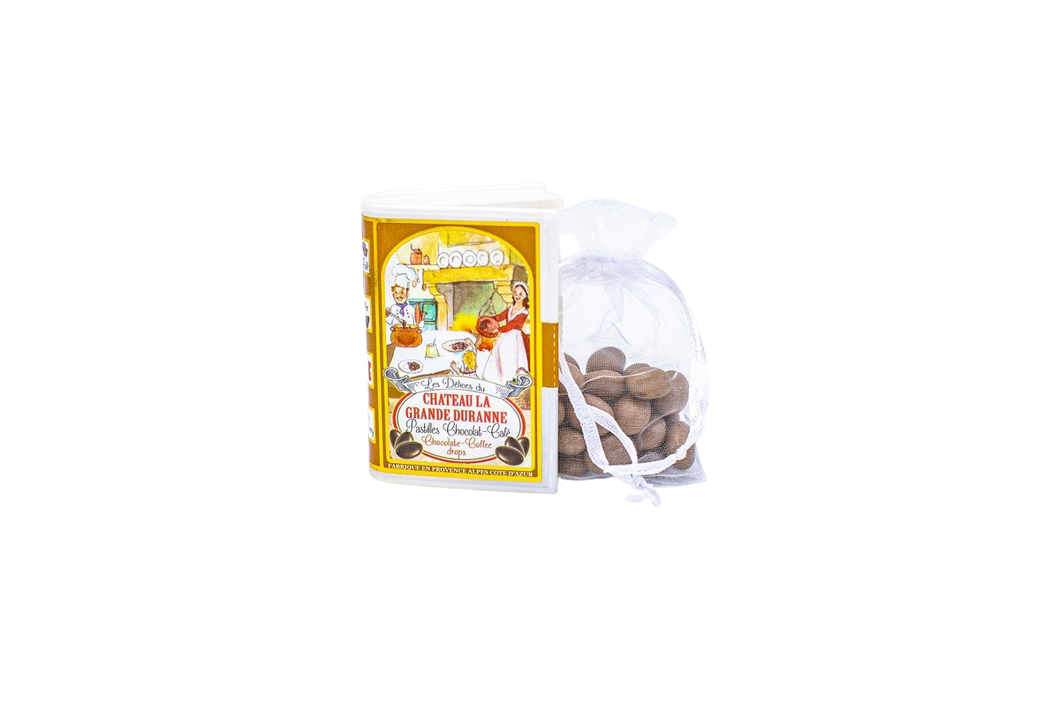 Chocolate Coffee Drops by Les Délices du Château La Grande Duranne, 43g