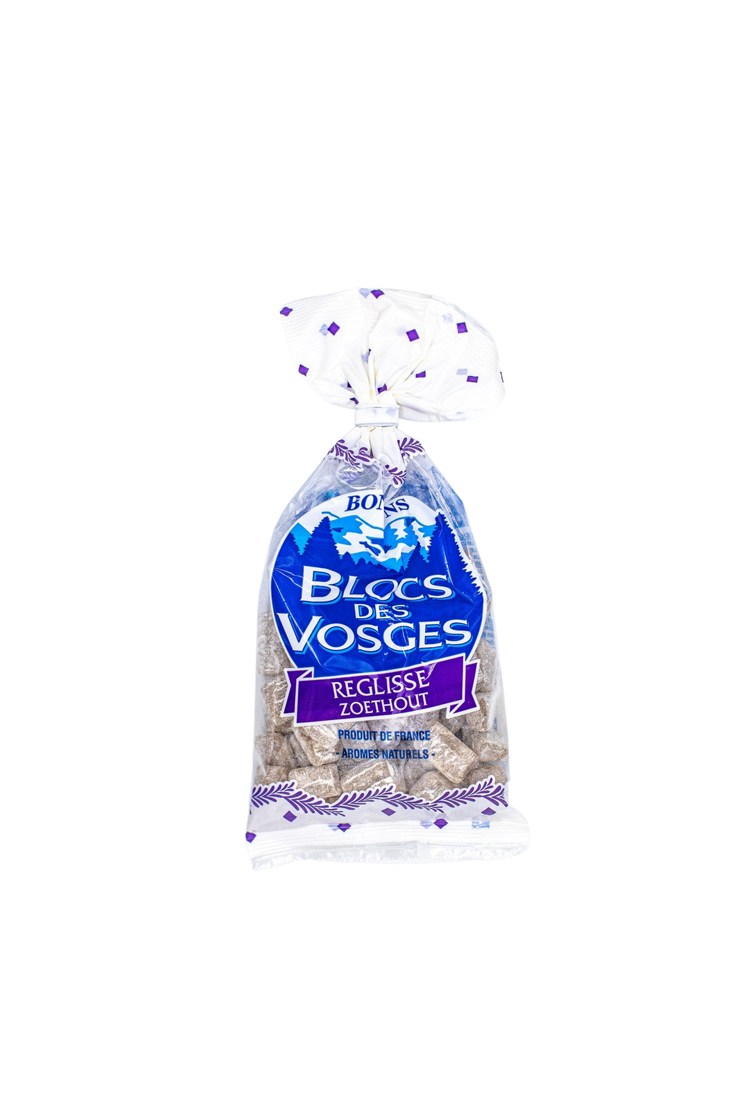 Liquorice bonbons by Blocs de Vosges, 125g