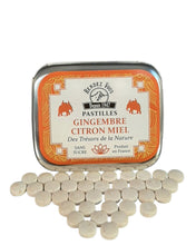 Ginger, Lemon and Honey sugar-free pastilles, 10g