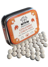 Ginger, Lemon and Honey sugar-free pastilles, 10g