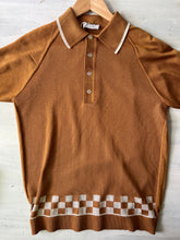 1970s Mantons knitted shirt, Medium