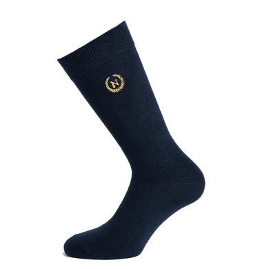 Napoleon The Emperor navy socks by Maison Broussaud