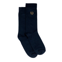 Napoleon The Emperor navy socks by Maison Broussaud