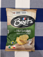Brets Rustic Style Crinkle Cut Chips with Sel de Guérande salt 125g
