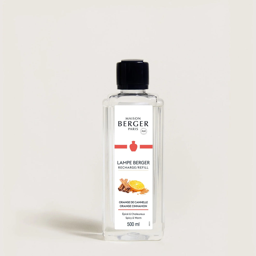 Maison Berger Orange Cinnamon Lamp Refill, 500ml