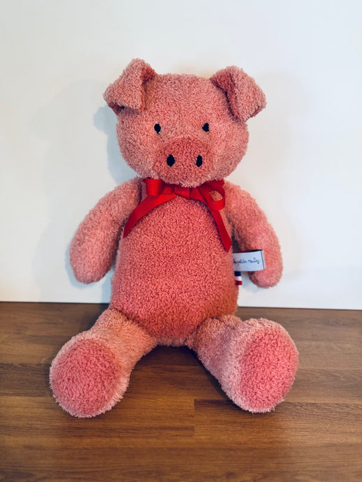 Gaston, the Cute and Greedy Pig by Les Petites Maries