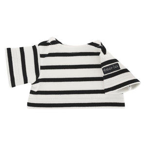 Breton Stripe T-Shirt by Amor Lux for Toinou Teddy Bear by Les Petites Maries